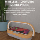 XG21008 3 In 1 Wireless Charger Bluetooth Speaker Rechargeable Bedside Night Light(Pure White)