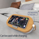 XG21008 3 In 1 Wireless Charger Bluetooth Speaker Rechargeable Bedside Night Light(Pure White)