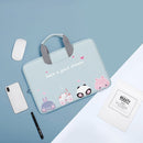 BUBM SMDNB-XZ Multifunctional Storage Laptop Bag Cute Fun Laptop Bag, Size: 13 inch(Light Blue)