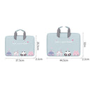 BUBM SMDNB-XZ Multifunctional Storage Laptop Bag Cute Fun Laptop Bag, Size: 13 inch(Light Gray)