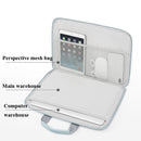 BUBM SMDNB-XZ Multifunctional Storage Laptop Bag Cute Fun Laptop Bag, Size: 13 inch(Light Blue)