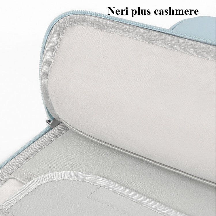 BUBM SMDNB-XZ Multifunctional Storage Laptop Bag Cute Fun Laptop Bag, Size: 13 inch(Light Blue)