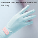 GOLOVEJOY XG40 Summer Sun-proof Gloves UV Protection Ice Cool Sweat-absorption Gloves(Blue)