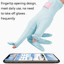 GOLOVEJOY XG40 Summer Sun-proof Gloves UV Protection Ice Cool Sweat-absorption Gloves(Blue)