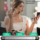LED Makeup Lamp Mirror Front Beauty Fill Light Hand Sweep Sensation Lamp, Power source: 10 Bulbs