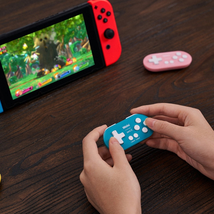 8Bitdo Zero2 Wireless Bluetooth Mini Handle For Switch / Windows / Android / MacOS / Steam / Respeberr(Pink)