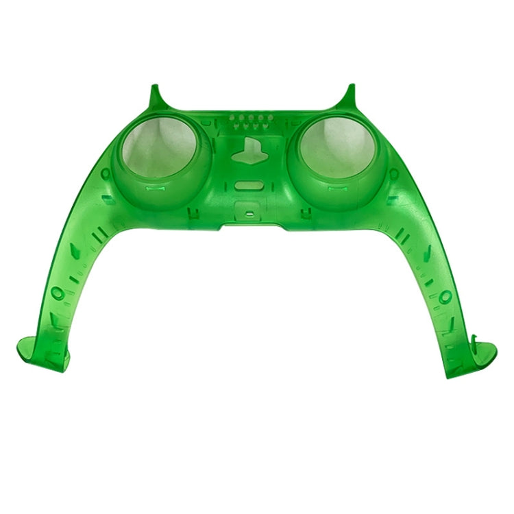 JYS-P5126 Game Handle Decoration Strip Replacement Shell For PS5(Transparent Green)