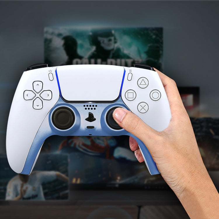 JYS-P5126 Game Handle Decoration Strip Replacement Shell For PS5(Blue)