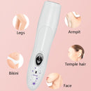 Electric 4 In 1 Epilator Ladies Household Multi-Function Water Washing Shaver(Purple Flower)