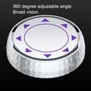 Repeated Disassembly Absorbing Car Back Vision Reversing Small Round Mirrors, Color: Silver