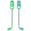 IPLAY HBS-361 Golf Grips Game Accessories For Nintendo Switch(Animal Forest Blue + Animal Forest Green)