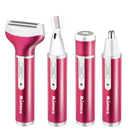 MARSKE Safe Hair Removal Electric Hair Removal Device For Women(EU Plug Purple Red)
