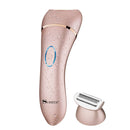 Suker SK-517 Electric Water Eluting Hair Removal Device Women Household Hair Plucker Multifunctional Two-In-One Shaver Epilator(Pink)