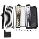 FOMITO U-Shaped Curved Photo Studio Reflector Board 4 In 1 Gold Silver White Black Reflective Board