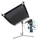 FOMITO U-Shaped Curved Photo Studio Reflector Board 4 In 1 Gold Silver White Black Reflective Board