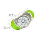 3 PCS Apple Cutter Stainless Steel Cut Fruit Slicer(Red)