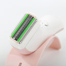 MARSKE MS-6133 Ladies Washable USB Charging Hair Removal Device(Pink)