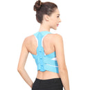 Humpback Correction Belt Back Posture Corrector, Specification: M(050 Adult Blue)