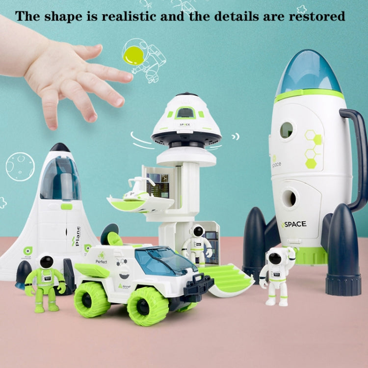 Simulation Sound And Light DIY Assembled Aviation Model Science And Education Toys, Colour: Shuttle