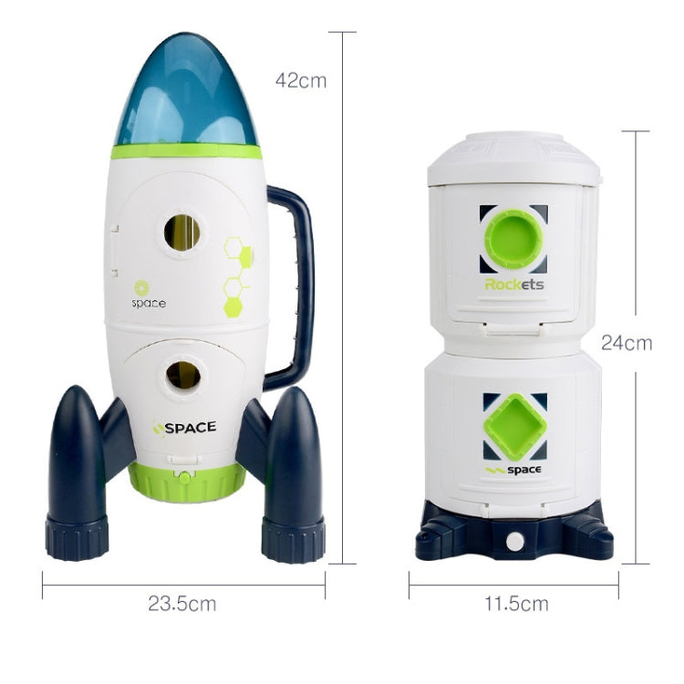 Simulation Sound And Light DIY Assembled Aviation Model Science And Education Toys, Colour: Rocket