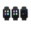 Portable Multifunctional Bluetooth V3.0 + EDR Smart Wrist Watch(Black)