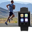Portable Multifunctional Bluetooth V3.0 + EDR Smart Wrist Watch(White)