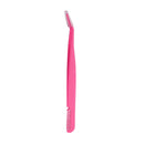 6 PCS Stainless Steel Marriage Accepted Eyelashes Tweezers Eyebrow Combing Tweezers, Color Classification: Pink