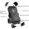 Kewig M11-C Motorcycle Bicycle Fixed Navigation Bracket Electric Car Takeaway Mobile Phone Holder