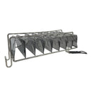 Stainless Steel Taco Tortilla Crust V-Shaping Tool ,Style: 6 Grid Fried Basket
