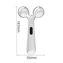 2 PCS Micro-Current Facial Massager Household Lifting Pushing And Scraping Roller Beauty Instrument(G2)