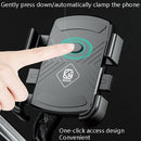 Kewig M16-B Bicycle Motorcycle Outdoor Riding Fixed Mobile Phone Bracket, Style: Rearview Mirror(Black)