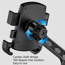 Kewig M16-B Bicycle Motorcycle Outdoor Riding Fixed Mobile Phone Bracket, Style: Rearview Mirror(Black)