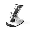 IPLAY HBP-314 Wireless Bluetooth Handle Two-Seater Charger For PS5(White)