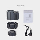 Y28003 Smart Car Portable Fast Cooler 12V Universal Mini Small Refrigerator(Black)