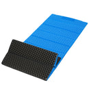 Outdoor Egg Nest Folding Moisture-Proof Pad Thickening Nap Mat Portable Camping Mat(Red+Black)