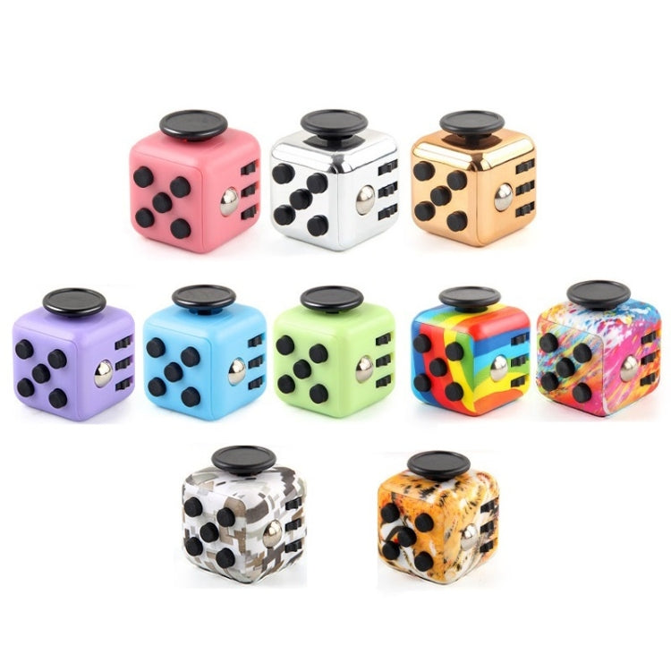 3 PCS Cube Decompression Toys For Adults & Children Unlimited Dice Vent Toys, Colour: Silver