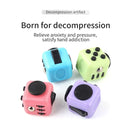 3 PCS Cube Decompression Toys For Adults & Children Unlimited Dice Vent Toys, Colour: Silver