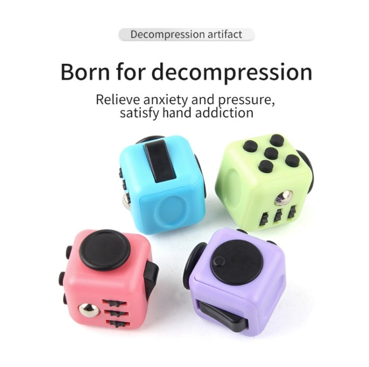 3 PCS Cube Decompression Toys For Adults & Children Unlimited Dice Vent Toys, Colour: Silver