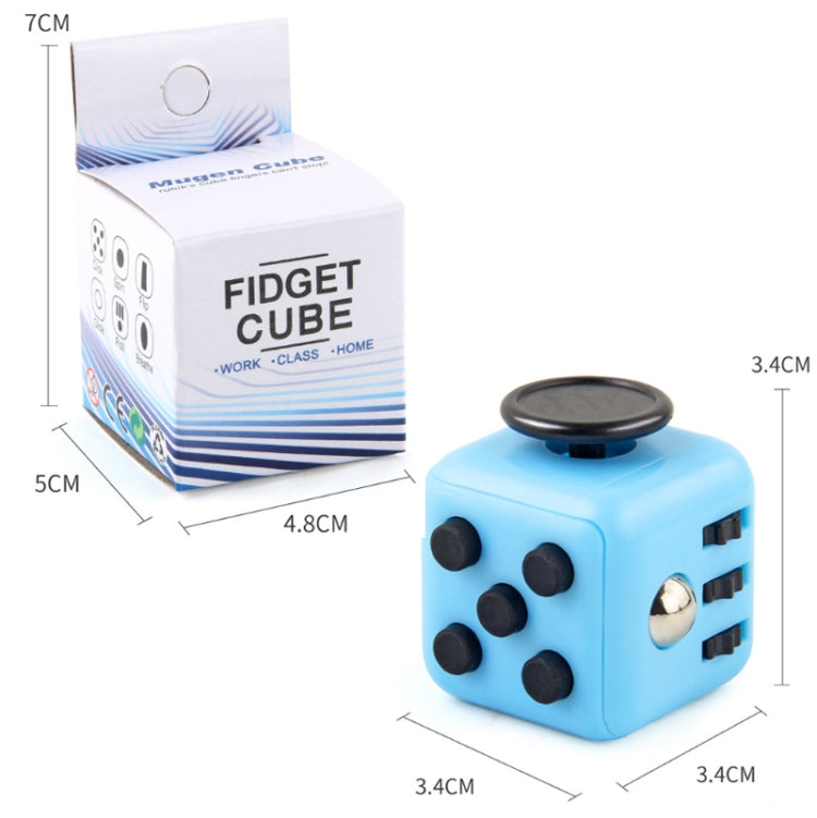 3 PCS Cube Decompression Toys For Adults & Children Unlimited Dice Vent Toys, Colour: Silver