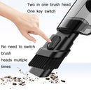 WEL TRIP V12 Car Portable Hand-Held Vacuum Cleaner Household High-Suction Vacuum Cleaner, Color Classification: Wireless Black