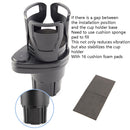 Multi-Function Car Cup Rack Modified Cup Mat Beverage Rack, Colour: Matt Black