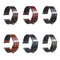 HB001 Color-Changing Retro Oil Wax Leather Universal Watch Band, Size: 18mm(Wine Red)