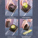 Multi-Function Slicker Kitchen Gadget Potato Slice Grater, Colour: Three Knives Gray