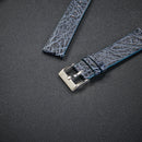 Burst Texture Cowhide Leather Quick Release Universal Watch Band, Size: 20mm (Black)