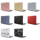 PC Laptop Protective Case For MacBook Air 13 A1932/A2179/A2337 (Plane)(Pure Black)