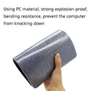 PC Laptop Protective Case For MacBook Air 13 A1932/A2179/A2337 (Plane)(Pure Black)
