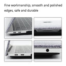 PC Laptop Protective Case For MacBook Air 13 A1932/A2179/A2337 (Plane)(Wine Red)