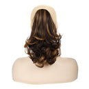 Women Curly Hair Short Ponytail Wig With Shark Clip(4AH27A