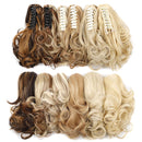 Women Curly Hair Short Ponytail Wig With Shark Clip(4AH27A