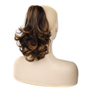 Women Curly Hair Short Ponytail Wig With Shark Clip(4AH27A